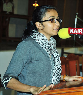 Shahina E.K. - Award speech