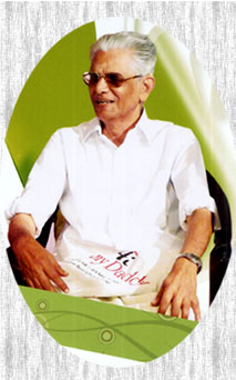 Shri P. Krishna Warriyar on his 80th birthday