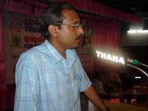 PP Ramachandran presenting paper on 'Edasserian Stage.'